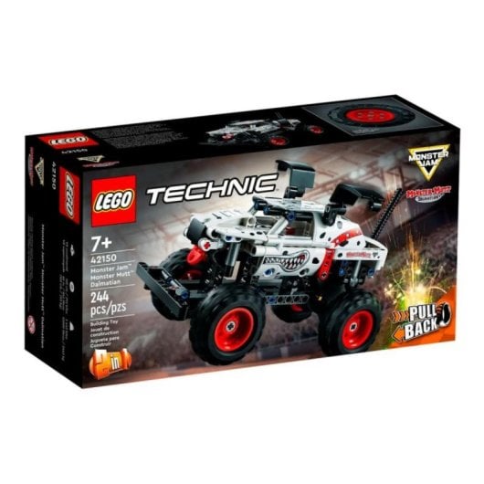 Set LEGO Technic Monster Jam Monster Mutt Dalmatian 42150 motor de retroceso 2 en 1
