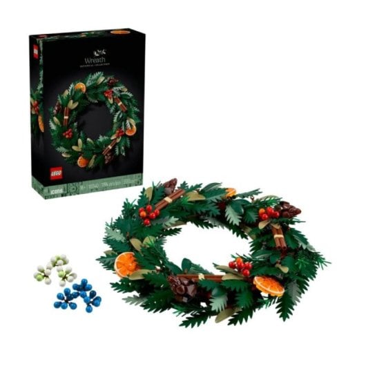 Conjunto de Construção LEGO Icons Garland 10340 - Decoração Criativa para a Casa