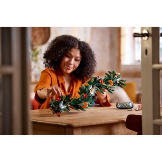 Conjunto de Construção LEGO Icons Garland 10340 - Decoração Criativa para a Casa