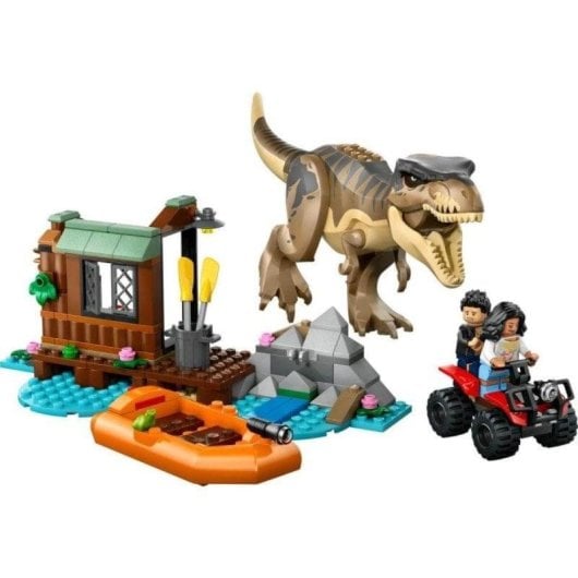 LEGO Jurassic World Huida por el Río und T. rex 76975 199 Teile