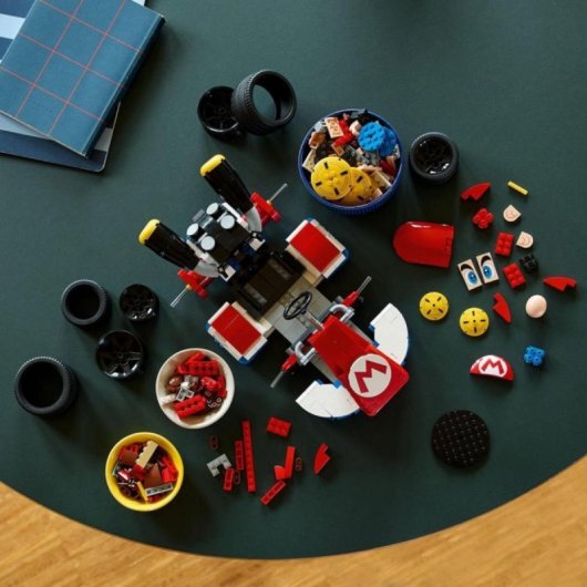 Set LEGO Super Mario Mario Kart 72037 1972 piezas Figura Articulada Exposición Adultos