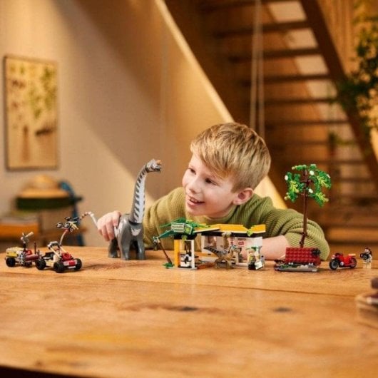 LEGO Jurassic World Mission Raptor und Titanosaurus 76973 582 Teile