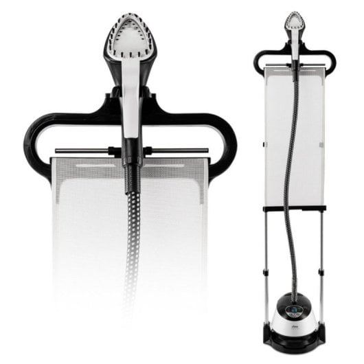 Vaporizador de Roupas Steamy Pad 1580W, 1,35L, 38g/min, LCD, 9 níveis, cortina 73x30cm