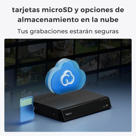 Cámara IP WiFi Reolink E321 3MP Super HD Giro 355° Inclinación 50° Visión Nocturna