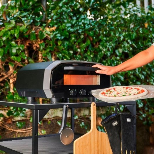 Horno Eléctrico Ooni Volt 12 Pizza 450°C Portátil Control Preciso 17,8kg Negro