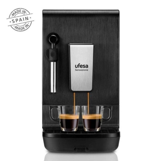 Sensazione Kaffeevollautomat, Safe and Grind-Mahlwerk, 20 Riegel, 1,4 l, kompakter Touchscreen