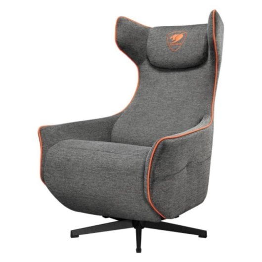 Sofá gaming COUGAR Magus Gray 150kg respaldo ajustable acolchado gris reposacabezas