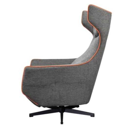 Sofá gaming COUGAR Magus Gray 150kg respaldo ajustable acolchado gris reposacabezas