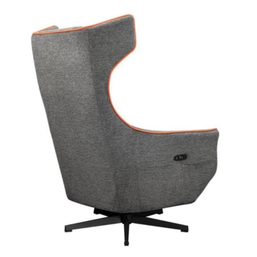 Sofá gaming COUGAR Magus Gray 150kg respaldo ajustable acolchado gris reposacabezas