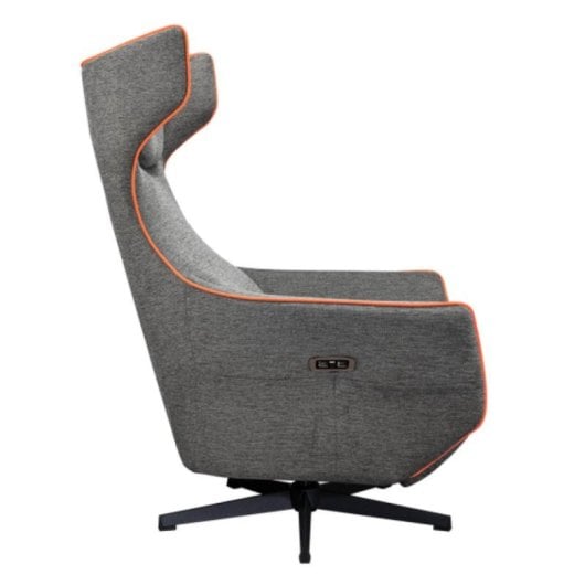 Sofá gaming COUGAR Magus Gray 150kg respaldo ajustable acolchado gris reposacabezas
