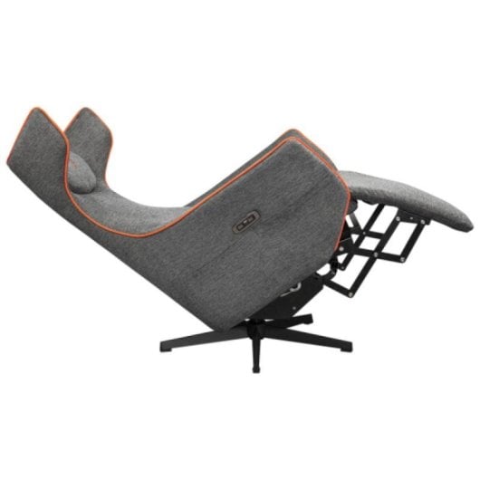 Sofá gaming COUGAR Magus Gray 150kg respaldo ajustable acolchado gris reposacabezas
