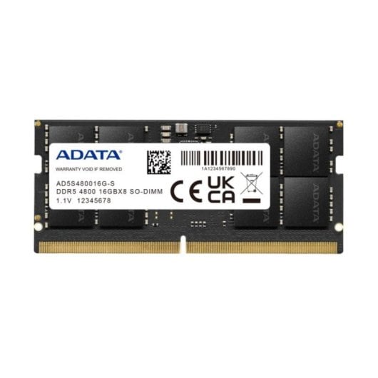 Módulo RAM ADATA Premier DDR5 16GB 4800MHz SO-DIMM ECC Portátil