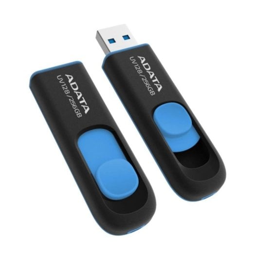 Clé USB ADATA UV128 256 Go USB Type A 3.2 Gen 1 100 Mo/s sans capuchon