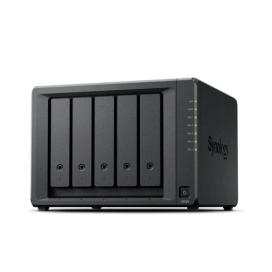 Expansión de almacenamiento Synology DX525 5 bahías Escritorio Negro SATA Hot-Swap Ventilación silenciosa