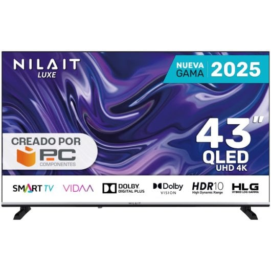Nilait Luxe UD8004SE 43" QLED UltraHD 4K Smart TV VIDAA
