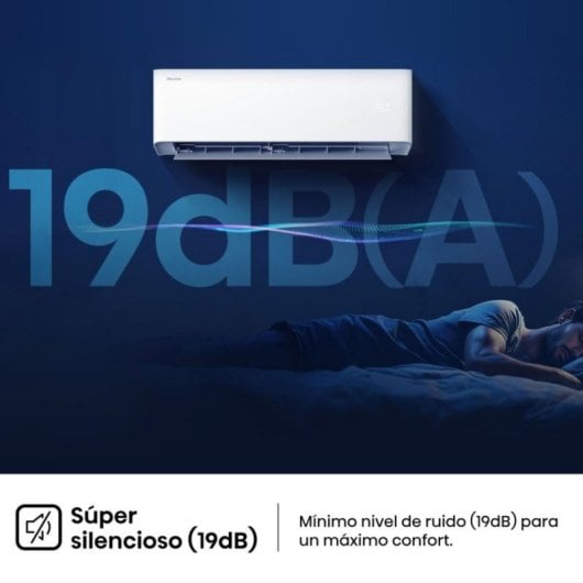 Aire acondicionado Hisense HB35XU0A inverter 3.500 frigorías R-32 bajo consumo silencioso
