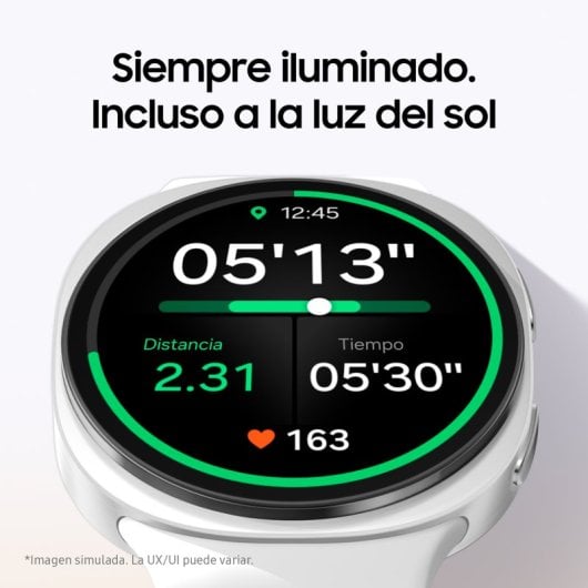 Samsung Galaxy Watch 8 Bluetooth 44 mm avec Galaxy AI Gris foncé