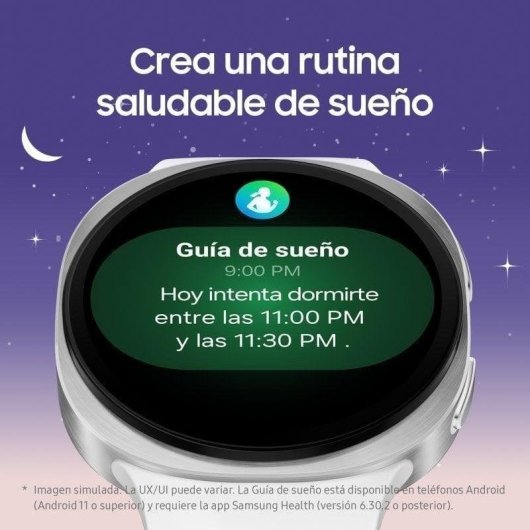 Samsung Galaxy Watch8 Bluetooth GPS 44mm AMOLED Grigio Resistente Acqua 5ATM