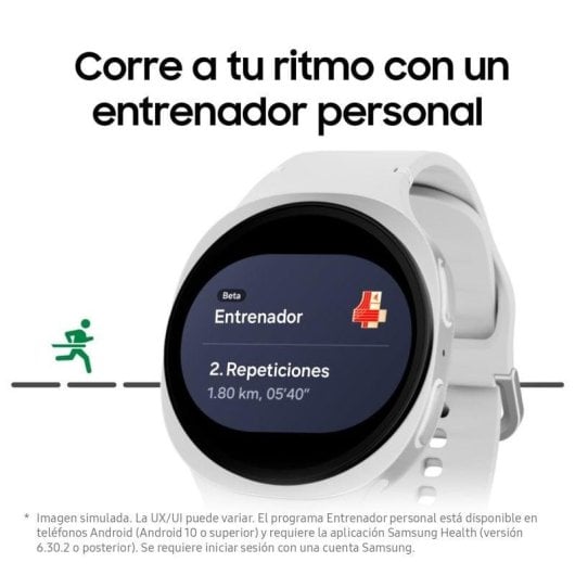 Samsung Galaxy Watch8 Bluetooth NFC GPS 44mm Super AMOLED Grafite Resistenza Acqua 5ATM IP68