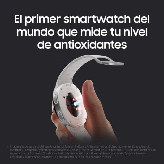 Samsung Galaxy Watch8 LTE GPS NFC 44mm Super AMOLED Grafite Resistente à água 5ATM+IP68