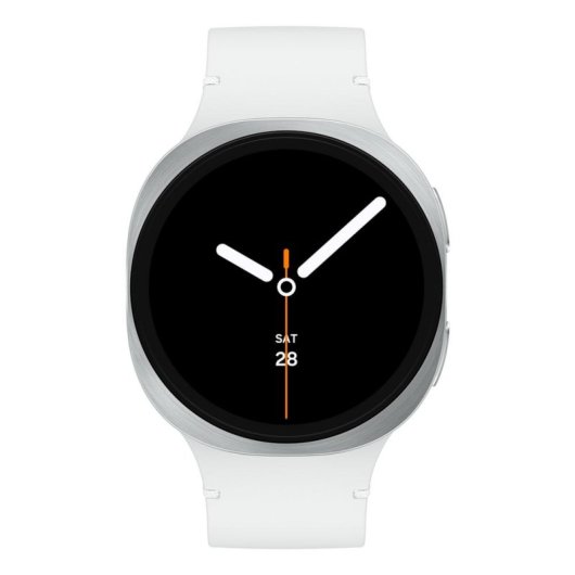 Samsung Galaxy Watch8 LTE GPS NFC Bluetooth 44mm Super AMOLED Argento Bianco IP68