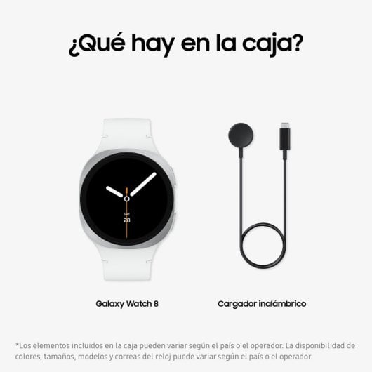 Samsung Galaxy Watch 8 LTE 44 mm avec Galaxy AI Argent