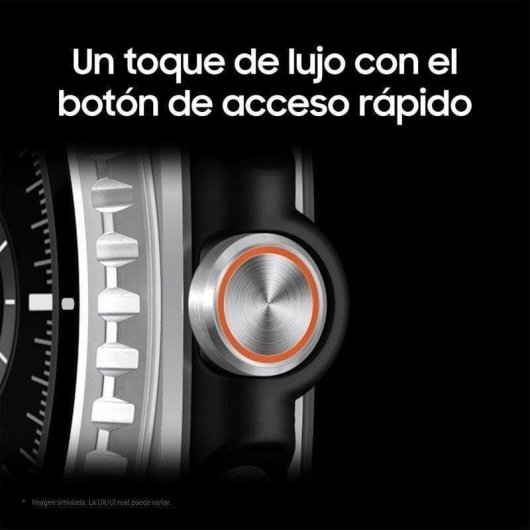 Samsung Galaxy Watch8 Classic Bluetooth GPS 46mm Super AMOLED Preto Resistente 5ATM IP68
