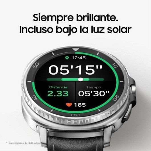 Samsung Galaxy Watch8 Classic Bluetooth GPS 46mm Super AMOLED Preto Resistente 5ATM IP68