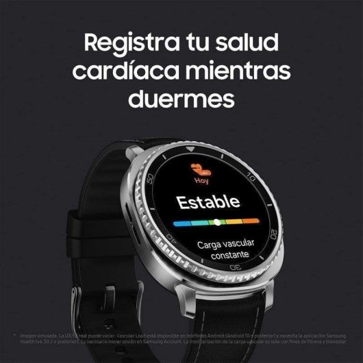 Samsung Galaxy Watch8 Classic Bluetooth GPS 46mm Super AMOLED Preto Resistente 5ATM IP68