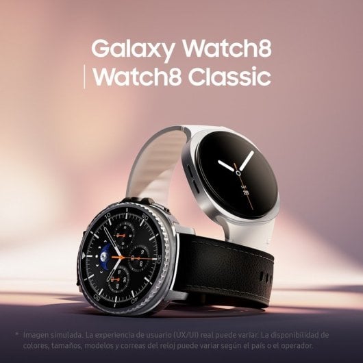 Samsung Galaxy Watch8 Classic Bluetooth 46mm Smartwatch con Galaxy AI Blanco