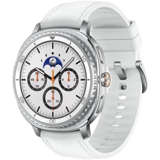 Samsung Galaxy Watch8 Classic Bluetooth GPS 46mm AMOLED Bianco Resistente IP68