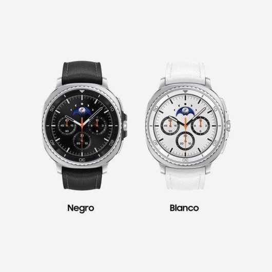 Samsung Galaxy Watch8 Classic LTE GPS Bluetooth 46mm Super AMOLED Bianco Resistente