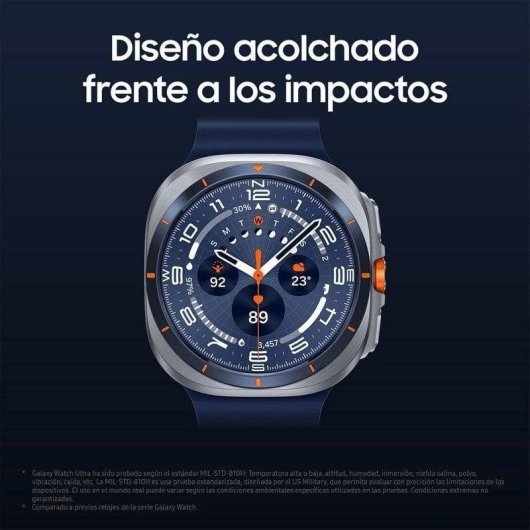 Samsung Galaxy Watch Ultra 4G LTE GPS 47mm AMOLED Titanio Grigio Taglia Unica IP68 10ATM