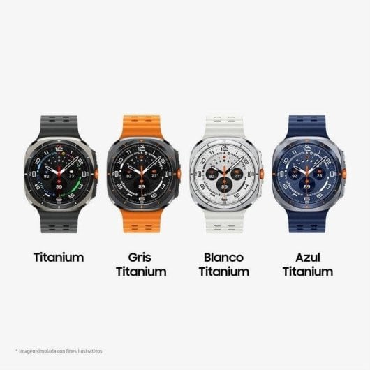 Samsung Galaxy Watch Ultra LTE GPS 47mm AMOLED Azul Titânio Tamanho Único 10ATM+IP68