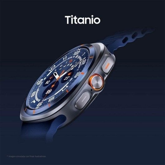 Samsung Galaxy Watch Ultra LTE 49mm AMOLED Azul Titânio Resistente IP68 SpO2