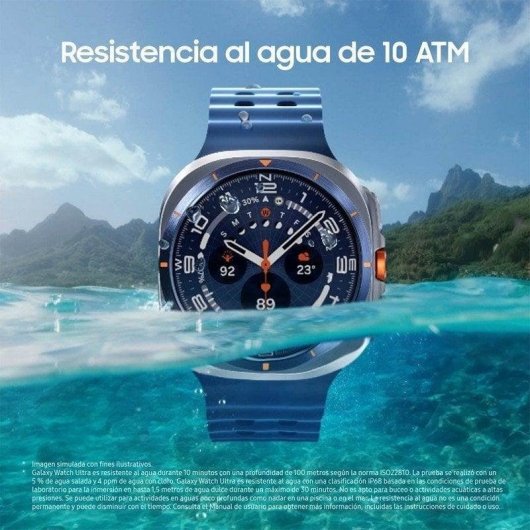 Samsung Galaxy Watch Ultra LTE 49mm AMOLED Azul Titânio Resistente IP68 SpO2