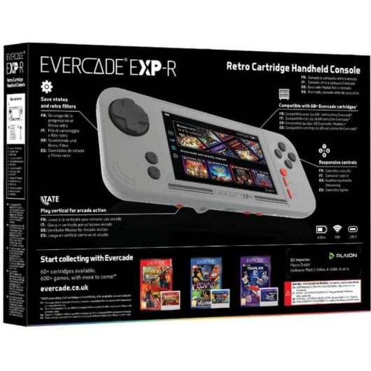 Evercade EXP-R Console Portatile Retro con Duke Nukem Collection 1 e Compatibilità 600+ Giochi