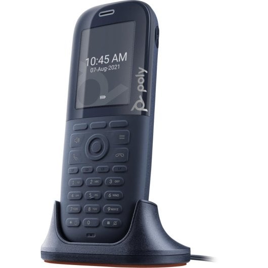 Téléphone IP DECT Poly Rove 30 Sans Fil Noir avec Écran TFT 6,1 cm