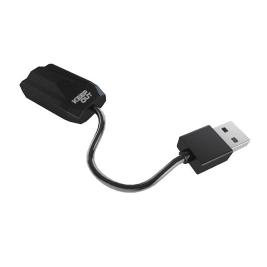Soundkarte KeepOut HXaDAP USB 7.1-Kanal Mikrofonanschluss Soundkarte KeepOut HXaDAP USB 7.1-Kanal Mikrofonanschluss
