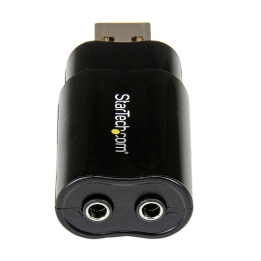 USB Audio Adapter StarTech CM108AH 3,5 mm Schwarz USB Audio Adapter StarTech CM108AH 3,5 mm Schwarz