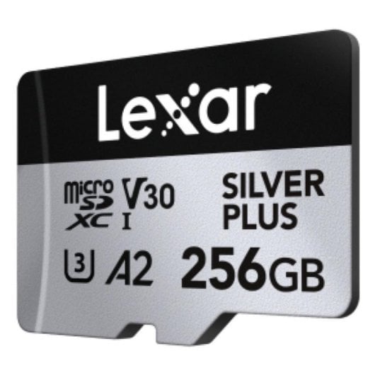 MicroSD Lexar Professional SILVER PLUS 256GB Class 3 UHS-I 205MB/s MicroSD