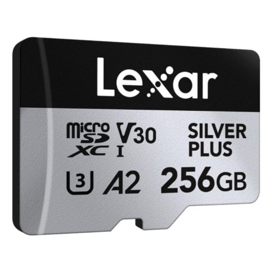 MicroSD Lexar Professional SILVER PLUS 256GB Class 3 UHS-I 205MB/s MicroSD