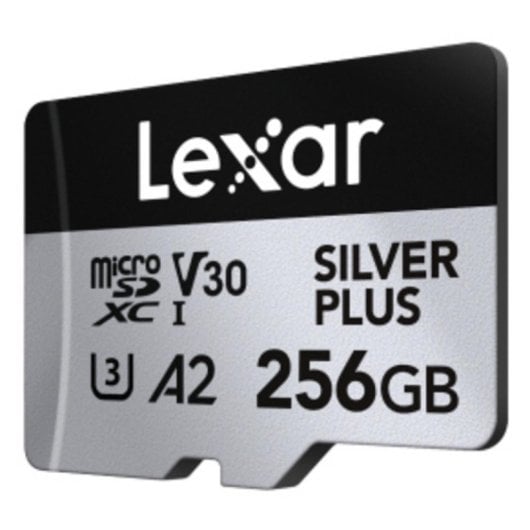 MicroSD Lexar Professional SILVER PLUS 256GB Class 3 UHS-I 205MB/s MicroSD