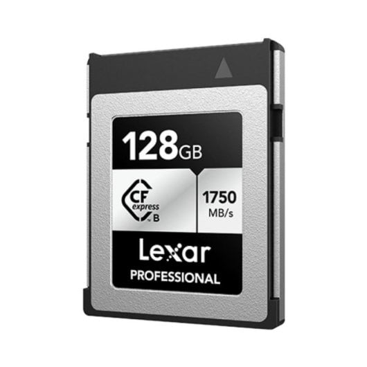 Tarjeta Lexar LCXEXSL128G-RNENG 128GB CFexpress Tipo B 1750MB/s 1300MB/s Plata