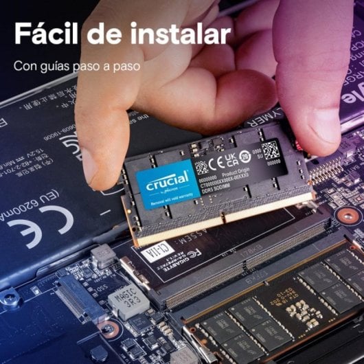 Crucial CT64G56C46S5 Módulo RAM DDR5 64GB 5600MHz SO-DIMM 262 Pinos ECC