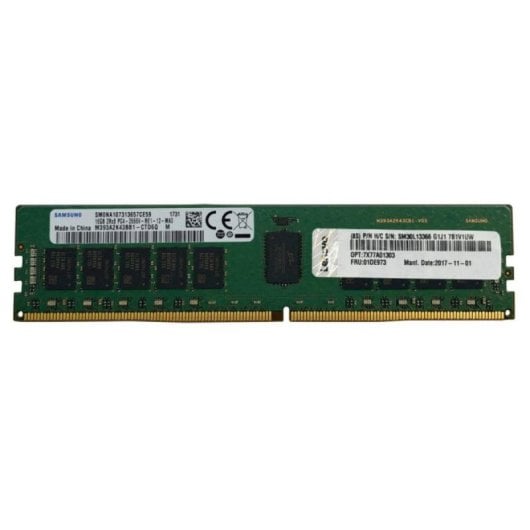 Módulo RAM Lenovo 4X77A77495 16GB DDR4 3200MHz ECC UDIMM 288-pin para servidor/PC