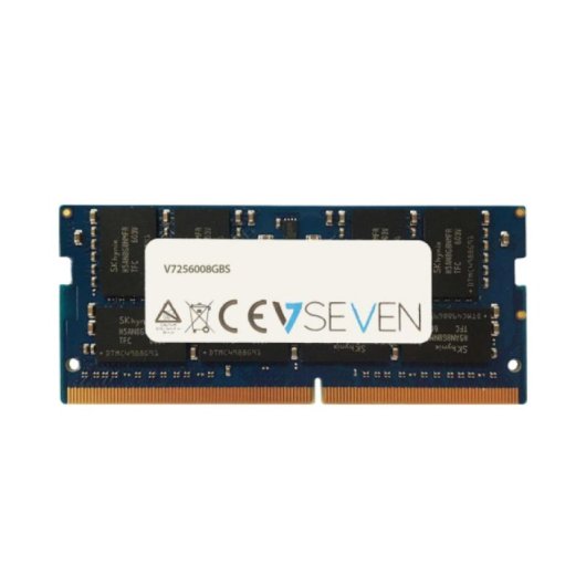 Arbeitsspeicher V7 V7256008GBS DDR4 3200 MHz 8GB SO-DIMM Arbeitsspeicher V7 V7256008GBS DDR4 3200 MHz 8GB SO-DIMM