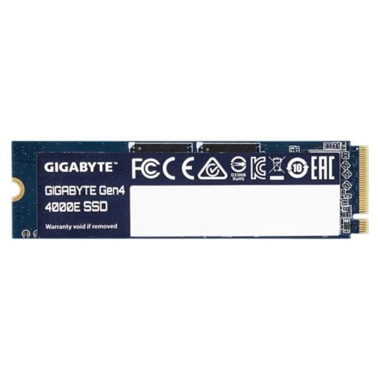 SSD GIGABYTE Gen4 4000E 500GB M.2 PCIe 4.0 3D NAND 3600MB/s Lectura 3000MB/s Escritura