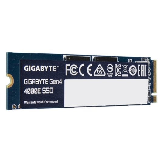 SSD GIGABYTE Gen4 4000E 500GB M.2 PCIe 4.0 3D NAND 3600MB/s Lectura 3000MB/s Escritura