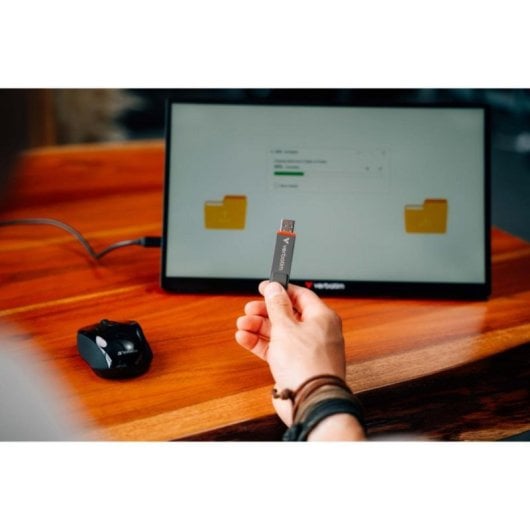 Memoria USB Verbatim Dual QuickStick 128GB USB Type-A/USB Type-C 510MB/s Gris